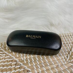 Balmain Paris Black and Gold Sunglasses Case